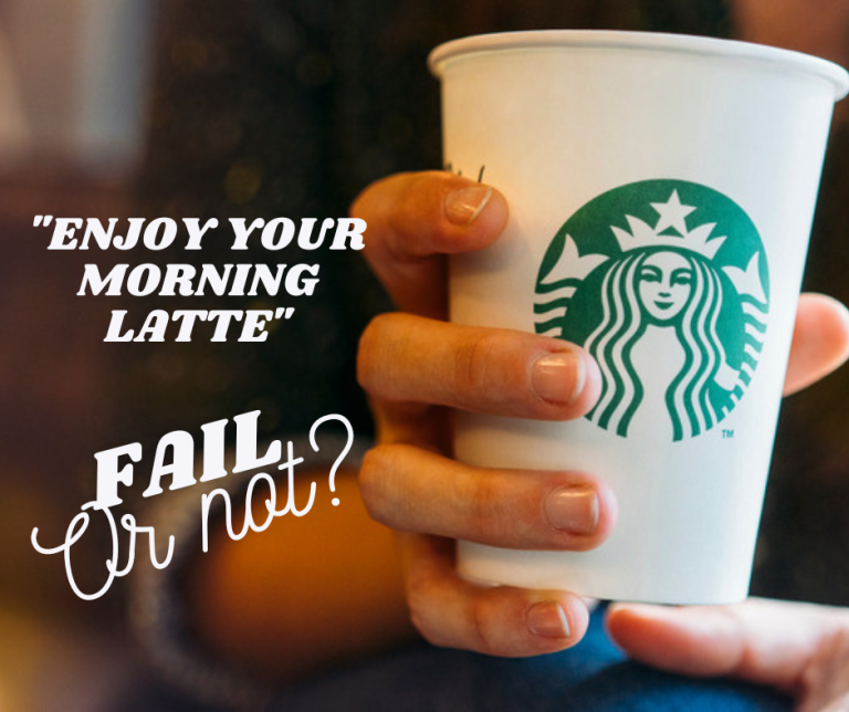 Starbucks vertaal missers