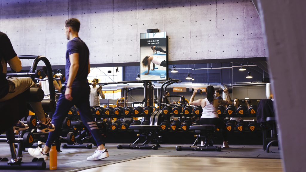 Adverteren in fitnesscentra