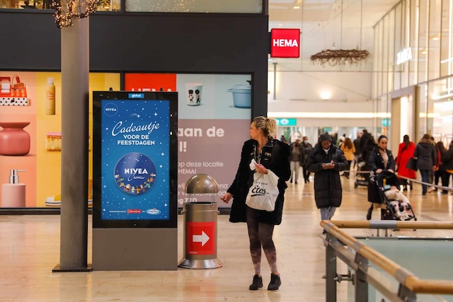 Nivea feestdagen DOOH